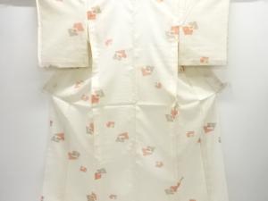 抽象模様織り出し夏着物